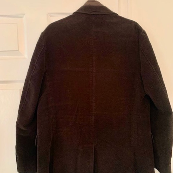 Massimo Dutti men velvet coat size 42 - Picture 2 of 13